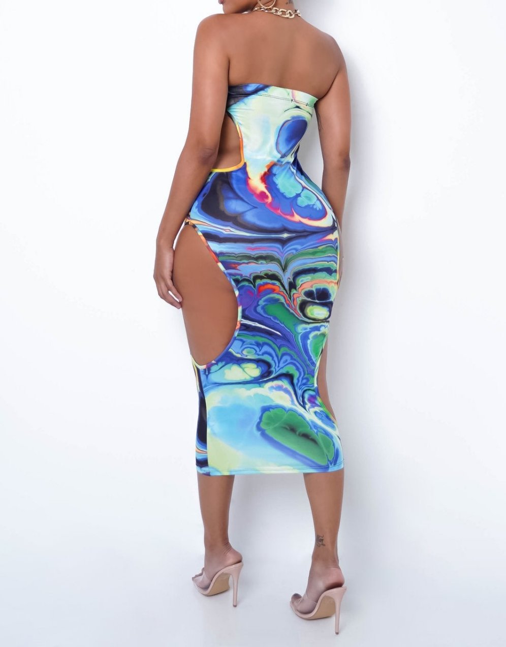 MIND OVA MATTER MIDI DRESS